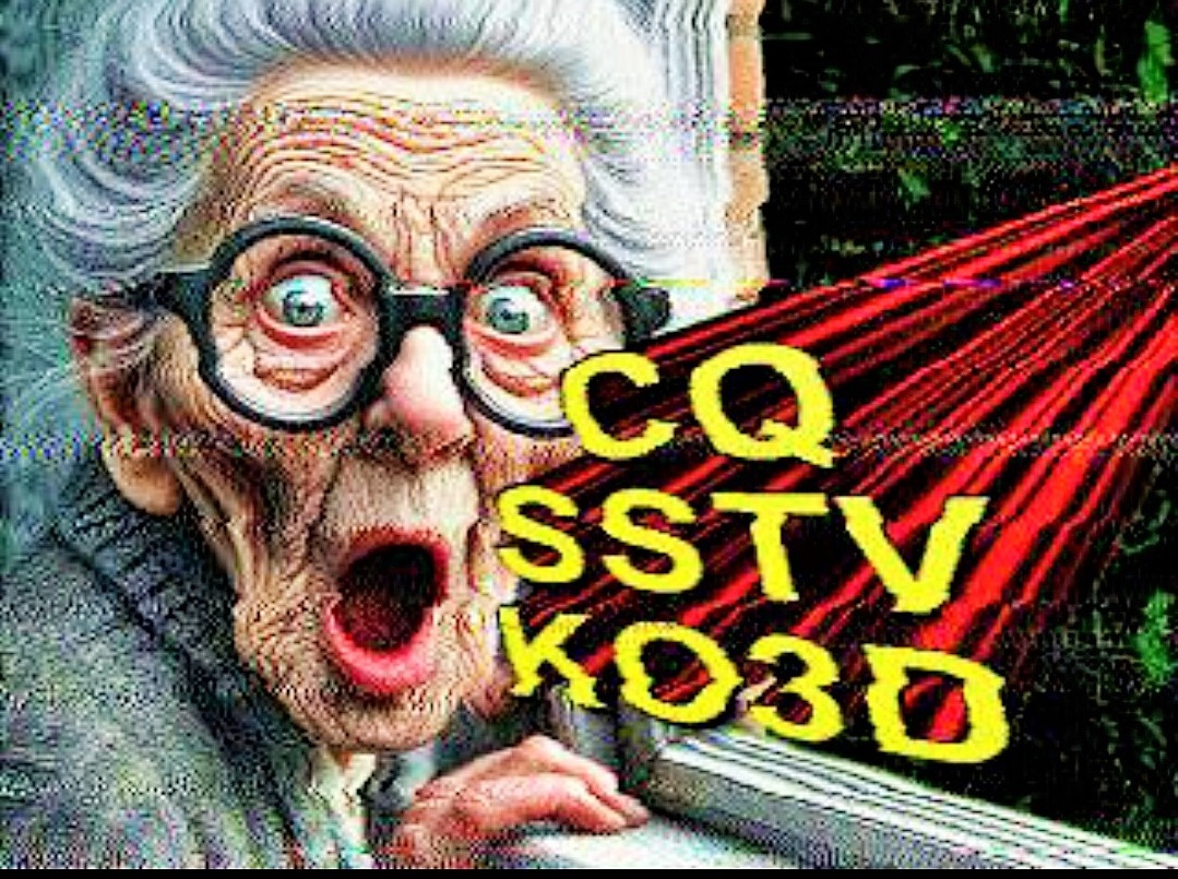 SSTV-телевидение с медленной разверткой.