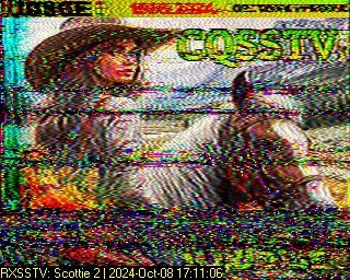 SSTV-телевидение с медленной разверткой.