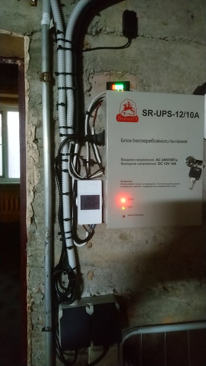  Утепление вводного сантех шкафа