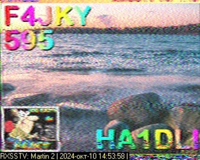 SSTV-телевидение с медленной разверткой.