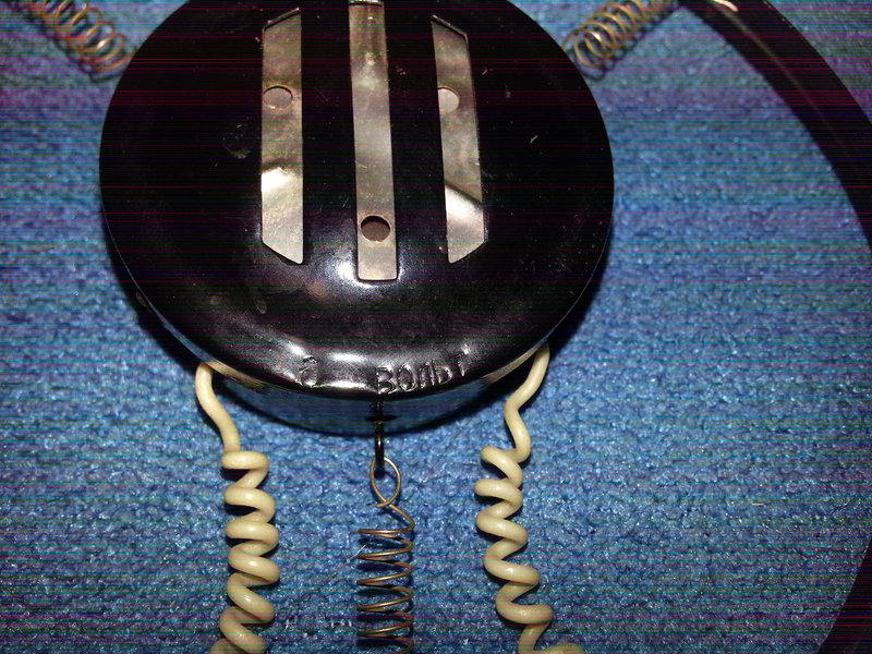  Микрофон угольный капсюльный с телефонной трубкой ФЭП, учебн