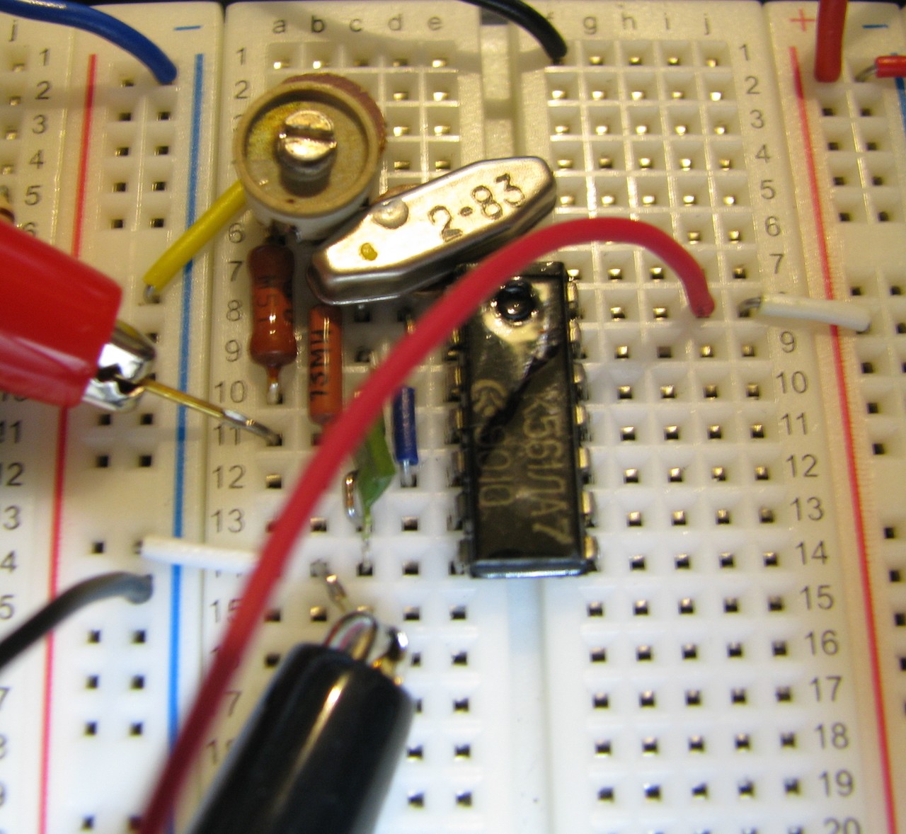  генератор 32768 на к561ла7