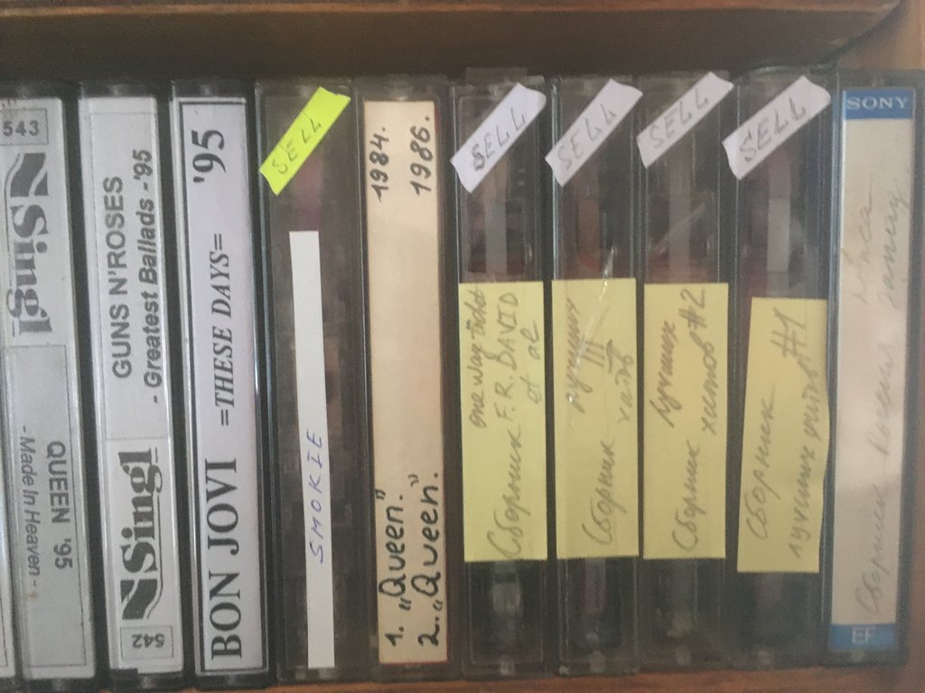  Кассеты разное, перезапись в том числе