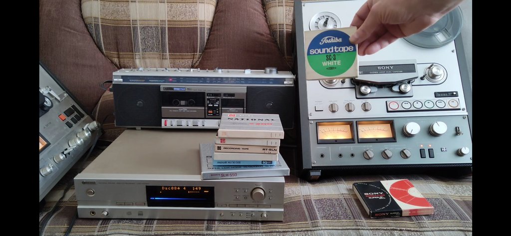  Цветная магнитная лента