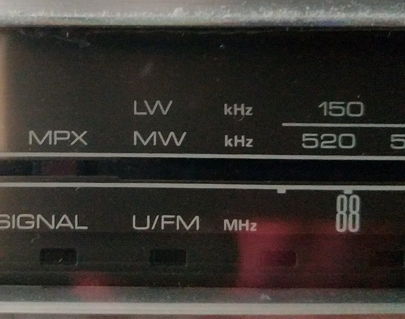Схема круглой шкалы FM