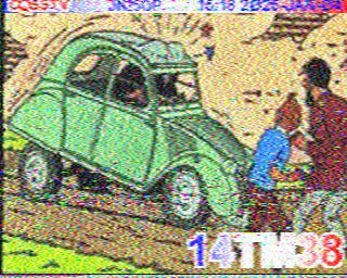 SSTV-телевидение с медленной разверткой.