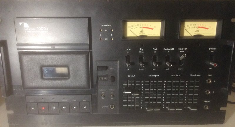  nakamichi 1000 tri tracer реставрация