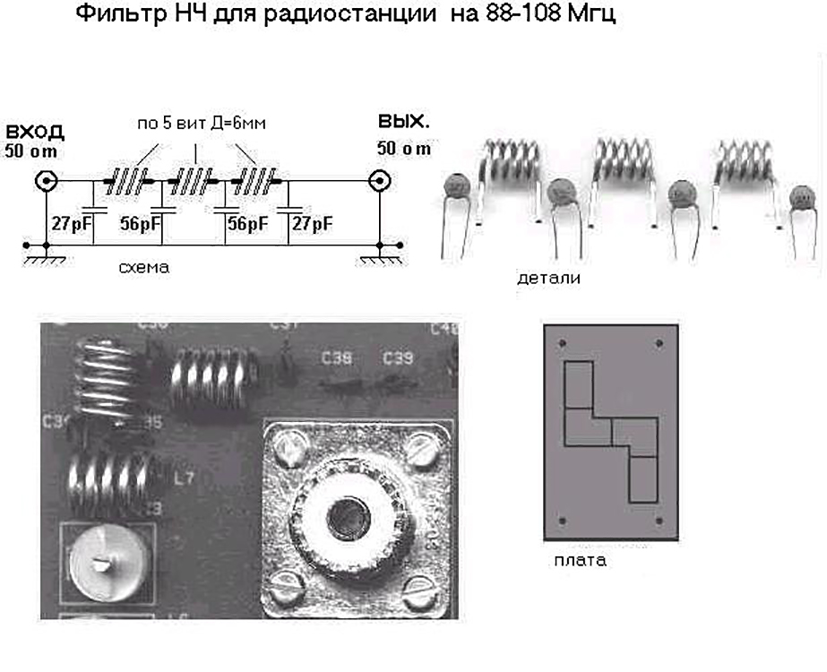  Про полосовой фильтр на ФМ