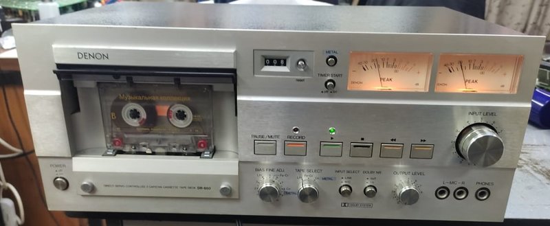  Denon DR-650 ремонт реставрация