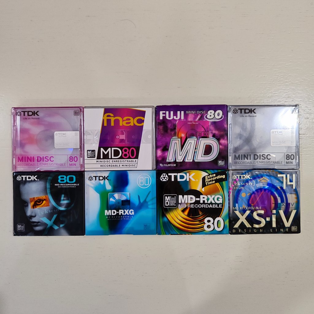  Запечатанные MD диски