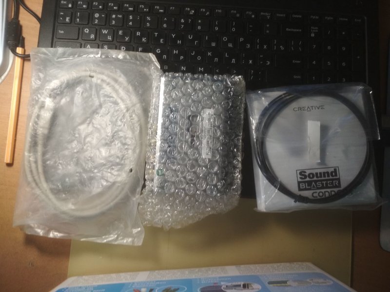  Существует ли недорогая USB звковуха с ЛИНЕЙНЫМ входом ?