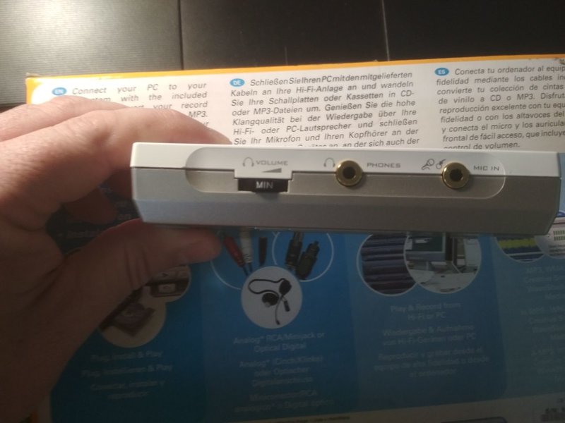  Существует ли недорогая USB звковуха с ЛИНЕЙНЫМ входом ?