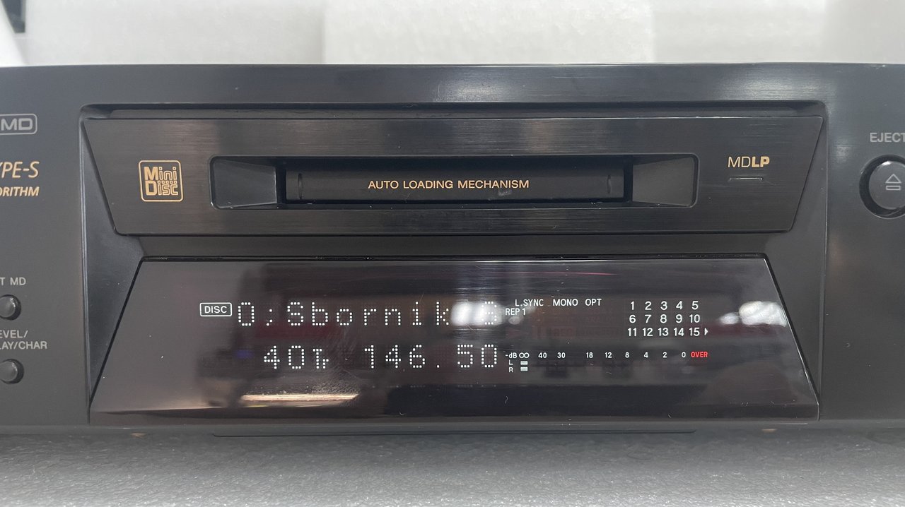  MD recorder Sony MDS JE-780