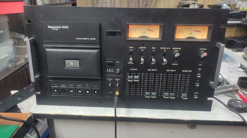  nakamichi 1000 tri tracer реставрация