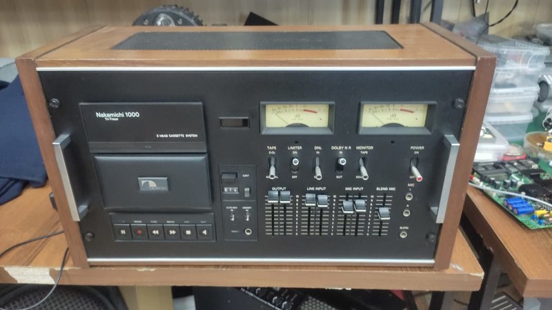  nakamichi 1000 tri tracer реставрация