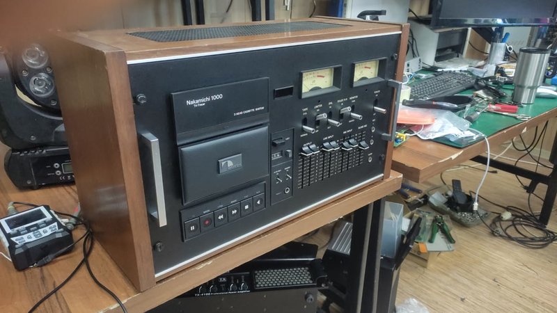  nakamichi 1000 tri tracer реставрация