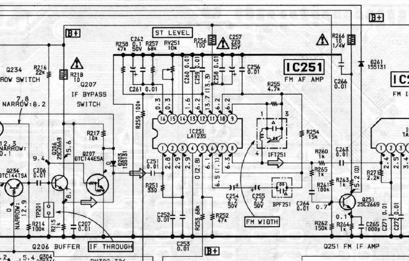  Ремонт Front End Sony ST-SA5ES