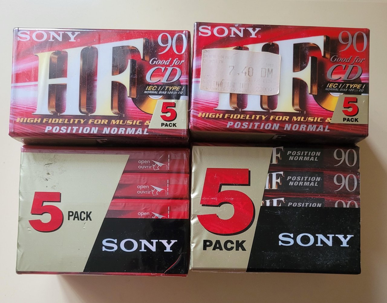  Кассеты новые (запечатанные) AGFA, Fuji, Maxell