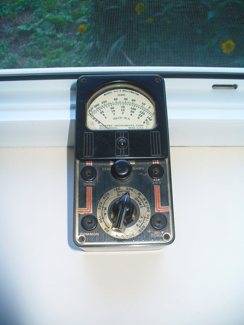  Мультиметр Supreme 543 (1946 г. США Гринвуд)