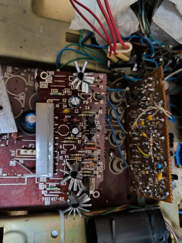 Вега 108 (Unitra 602) Ремонт и модернизация