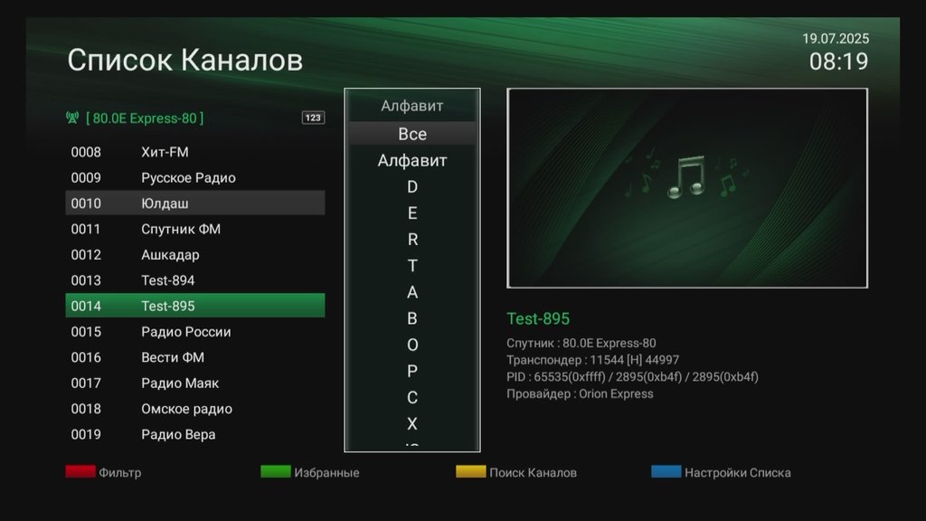  Просмотр темы - Транспондерные новости спутникового Радио