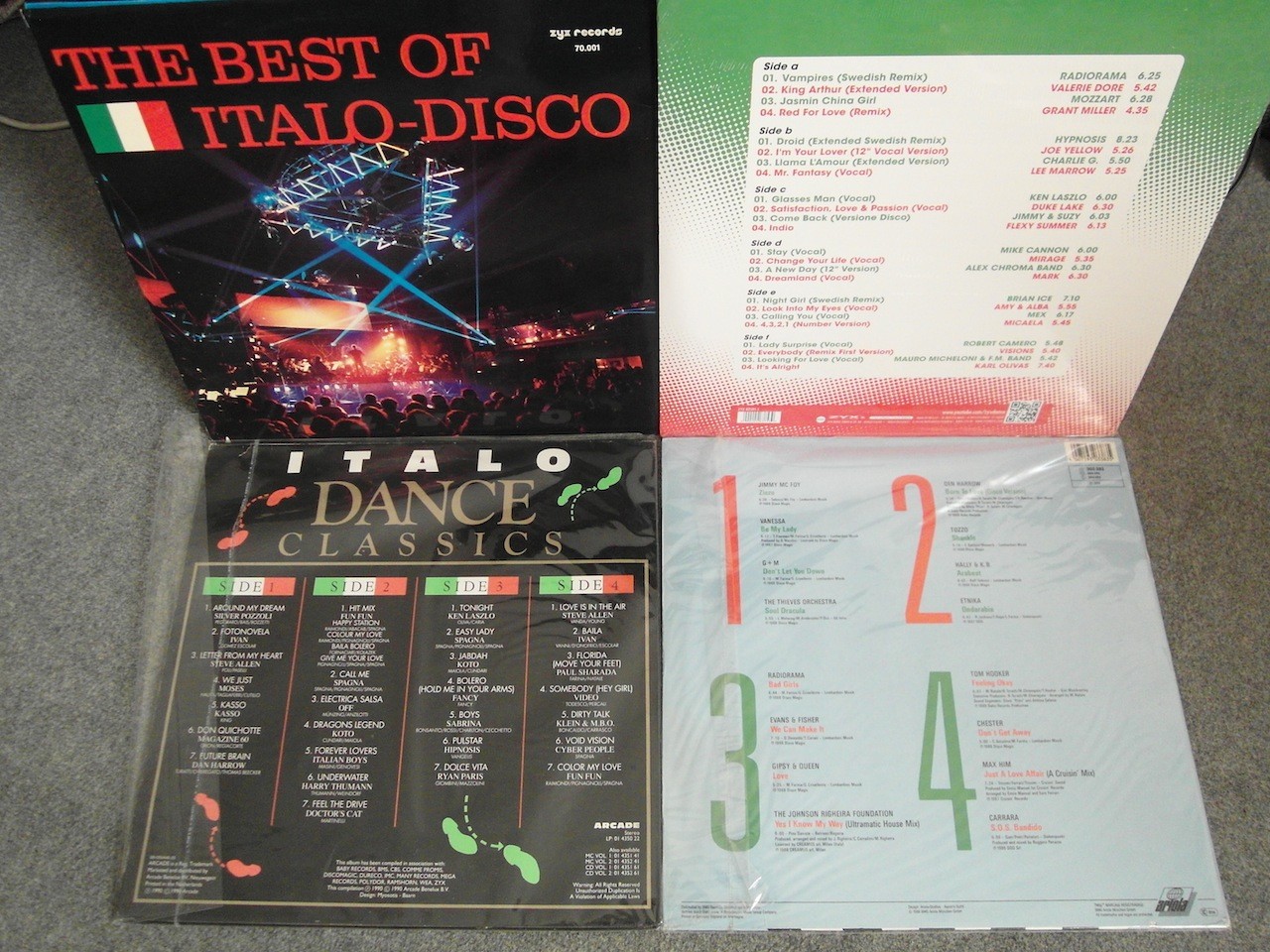  The Best Of Italo Disco Hits I, II, III (винил)