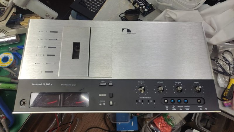  nakamichi 700II реставрация