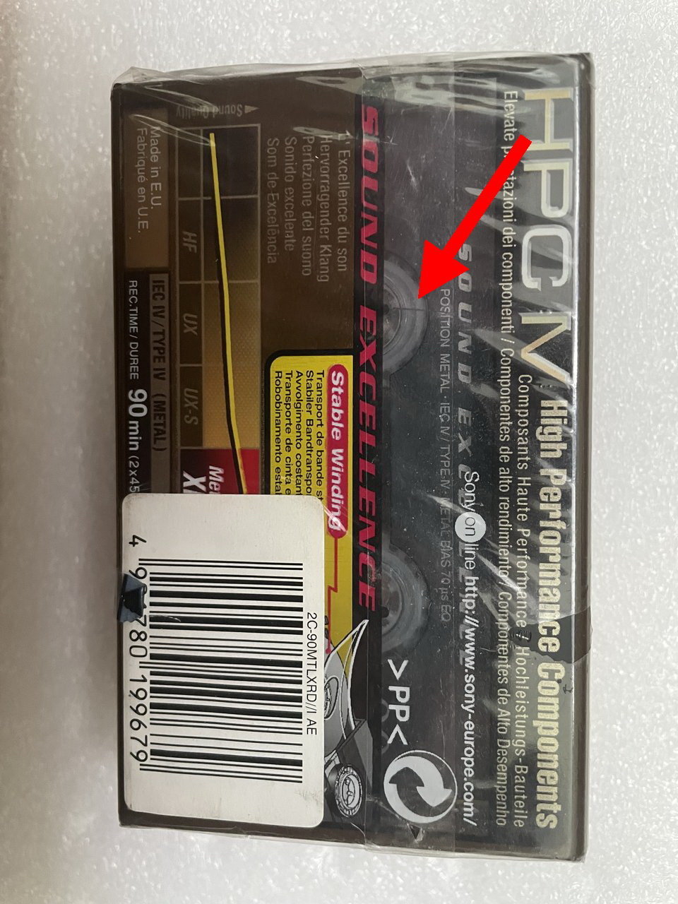  Sony Metal XR 90 2 pack