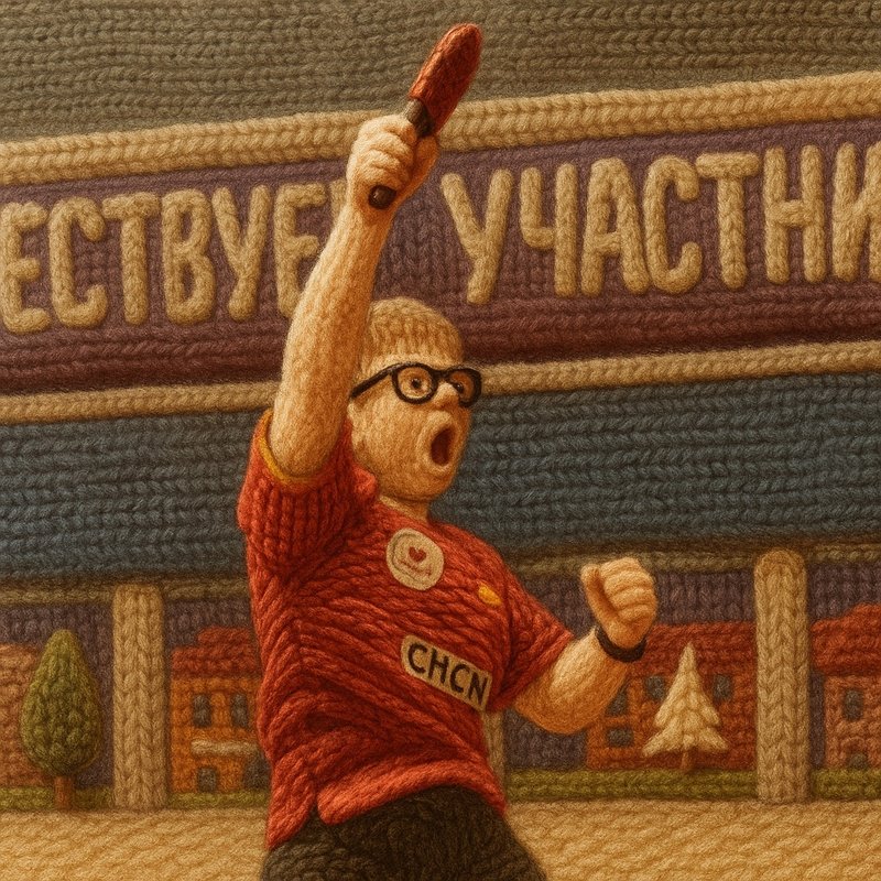 Свитер Русского Лебруна, ноябрь 2025