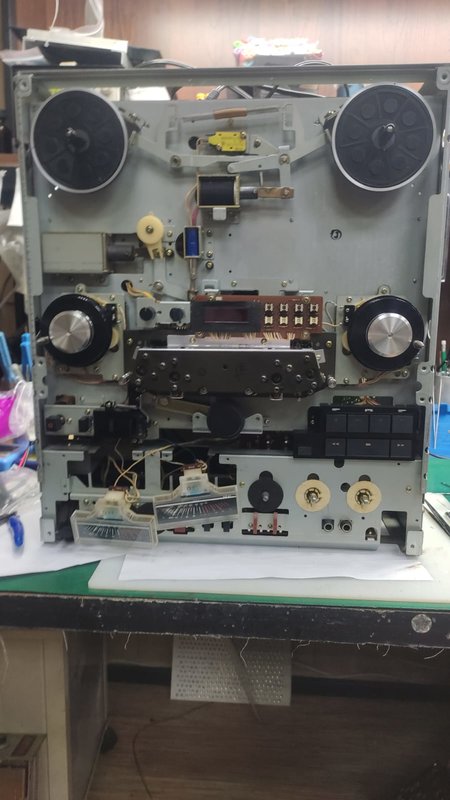  Akai GX-747 реставрация