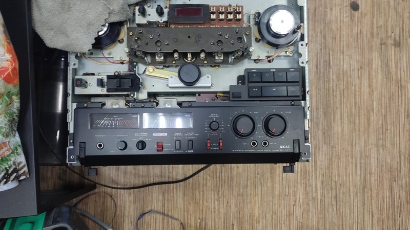  Akai GX-747 реставрация