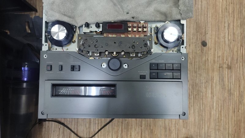  Akai GX-747 реставрация
