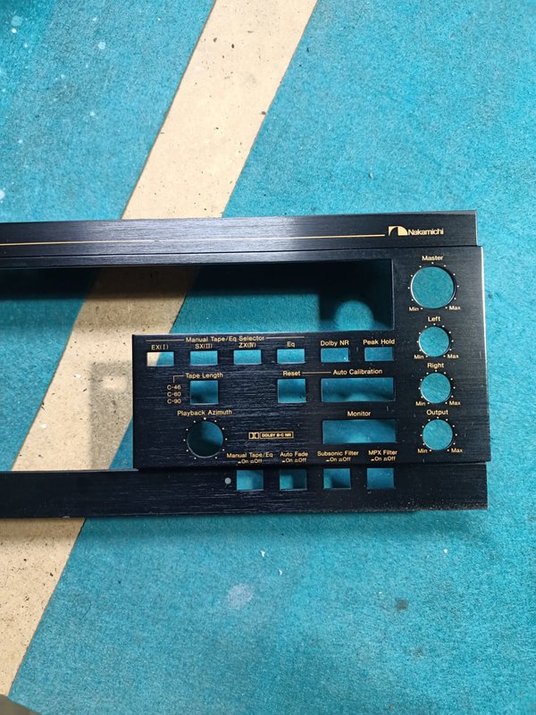  Nakamichi CR-70 ремонт + косметика.