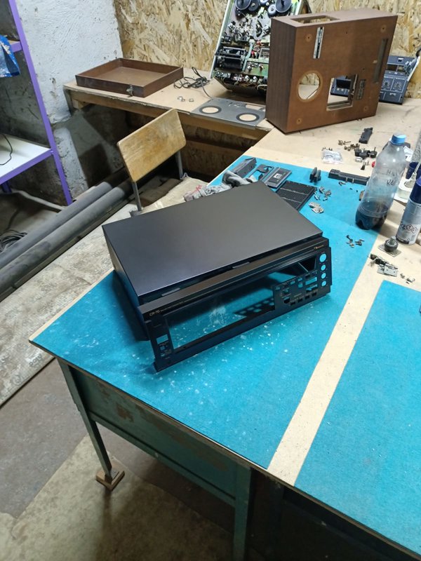  Nakamichi CR-70 ремонт + косметика.