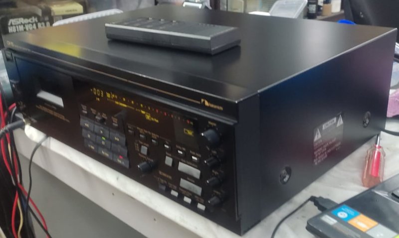  Nakamichi CR-70 ремонт + косметика.