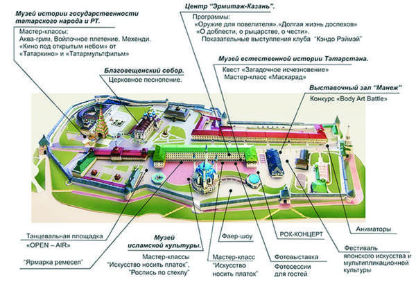 Карта для музеев