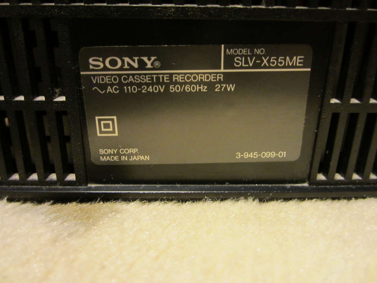 Sony SLV X 95 видеомагнитофон. Sony SLV 777vp. Sony SLV-777. Видеомагнитофон Sony SLV-777vp.