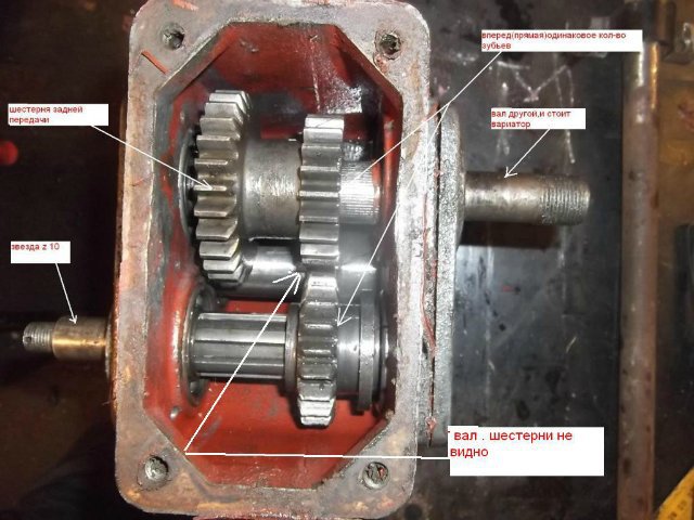 задняя скорость на мотобуксировщик своими руками